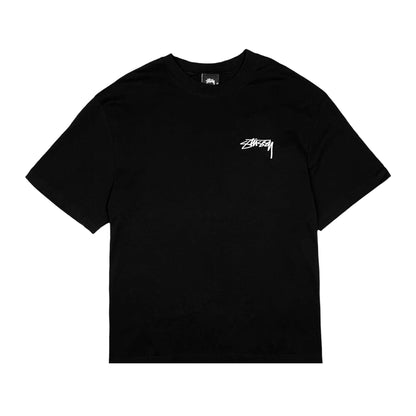 Stussy Fuzzy Dice Tee Black