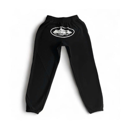 Corteiz Alcatraz SweatPants Black