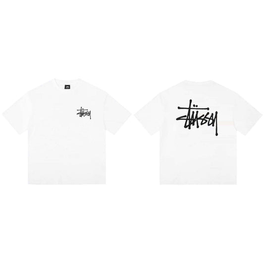 BASIC STÜSSY TEE White