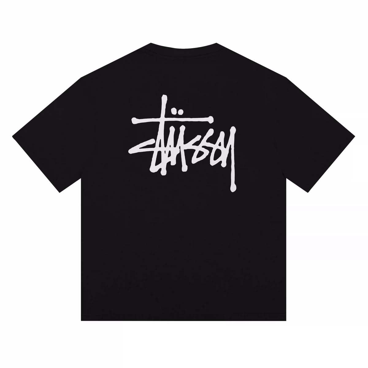 BASIC STÜSSY TEE BLACK