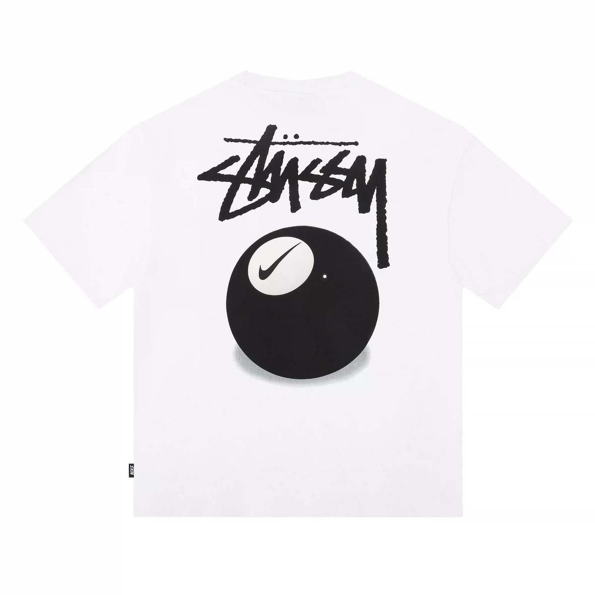 NIKE X STUSSY 8 BALL T-SHIRT WHITE