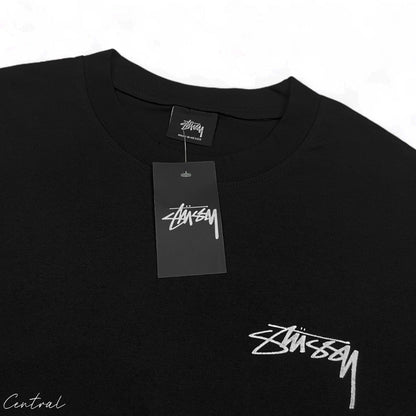 Stussy Fuzzy Dice Tee Black