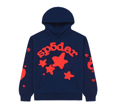 Sp5der Beluga Hoodie Navy