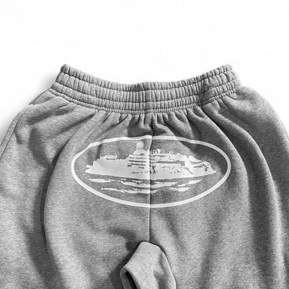 Corteiz Alcatraz SweatPants Gray