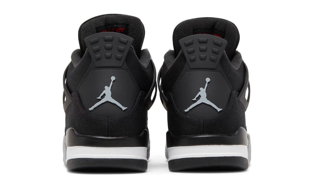 Nike Air Jordan 4 Retro 'Black Canvas'