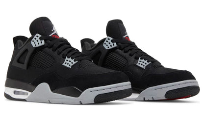 Nike Air Jordan 4 Retro 'Black Canvas'