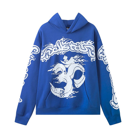 Hellstar Yoga Hoodie -Blue