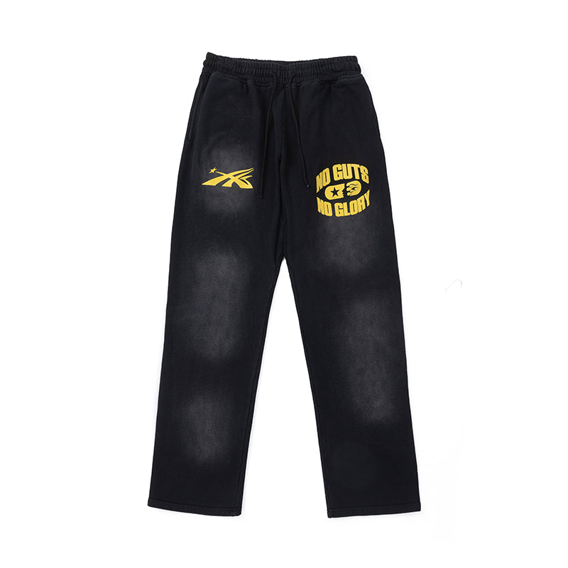 Hellstar "No Guts, No Glory" Sweatpants - Black