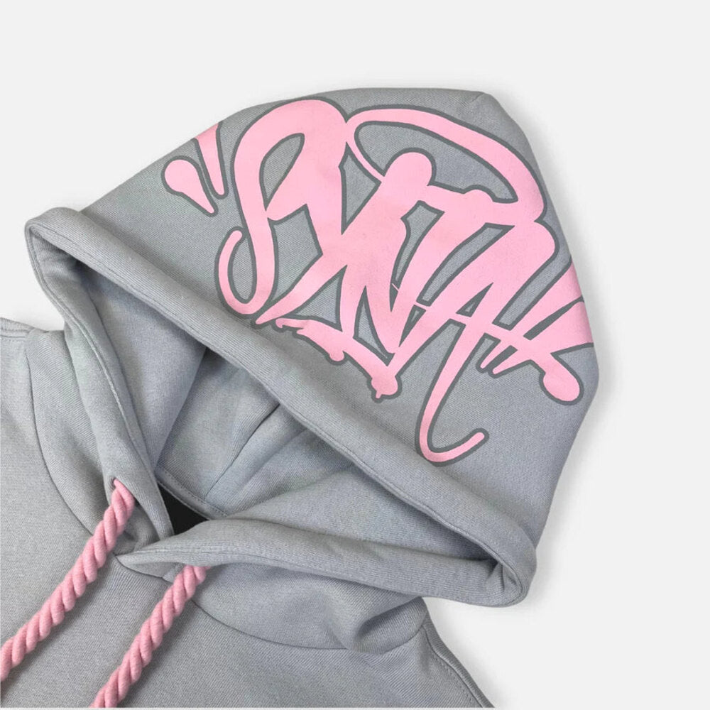 Syna World Tracksuit- Grey/Pink