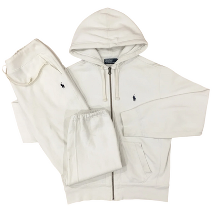 Polo Ralph lauren tracksuit- White