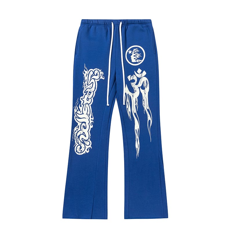 Hellstar Yoga joggers -Blue