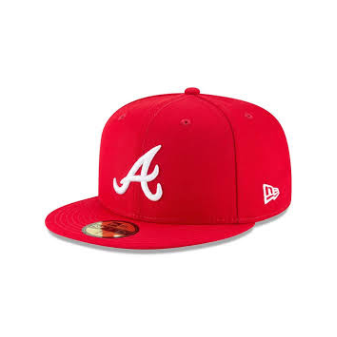 Atlanta Braves Fitted Cap 'Red'