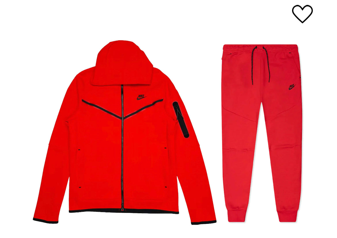 Nike Tech Fleece (Red)