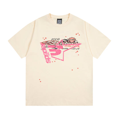 Sp5der Racer Tee - Cream