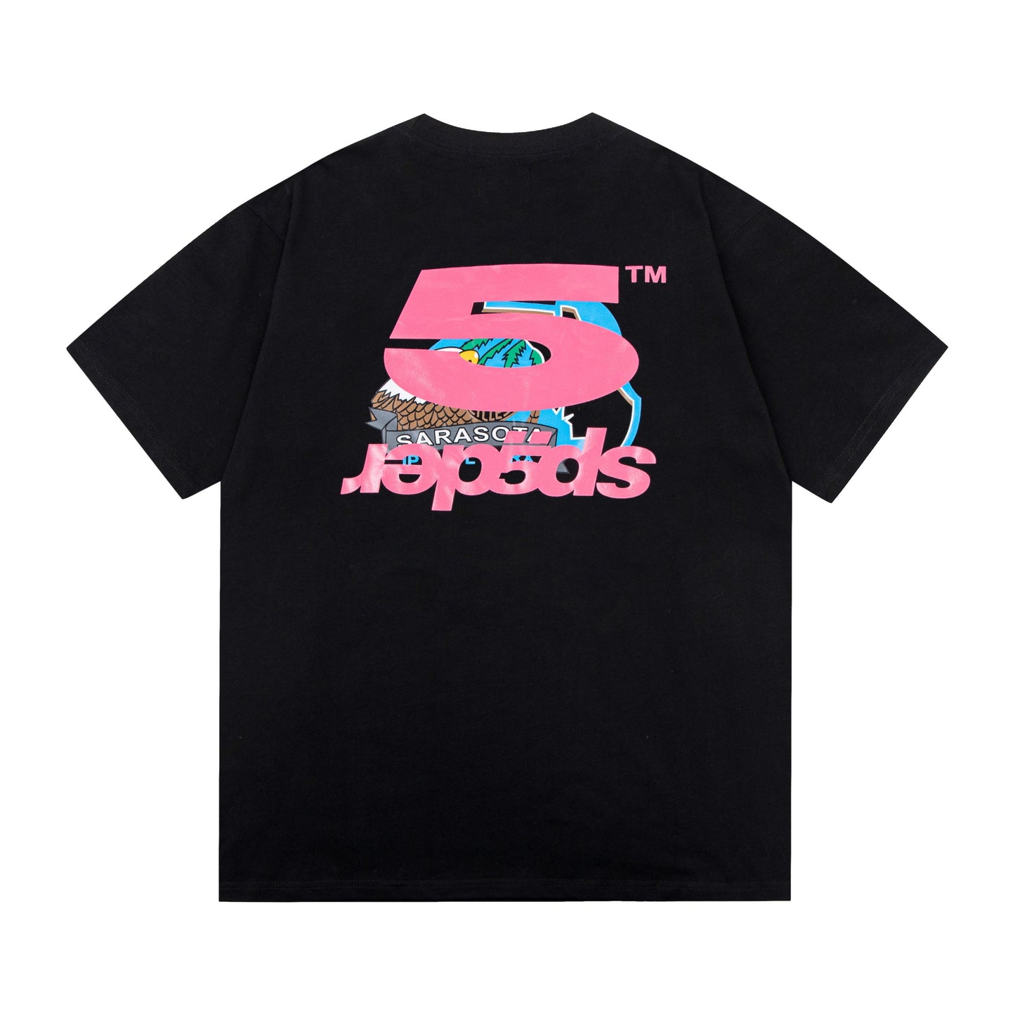 Sp5der Racer Tee - Black