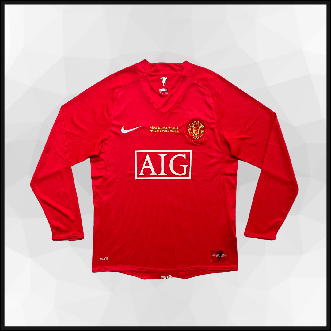 Manchester United 08 Champions League Final Home Jersey