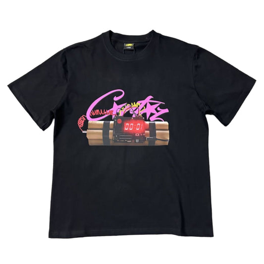 Corteiz Dynamite T Shirt Black