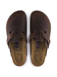 Birkenstock Boston Clogs Suede "Brown"